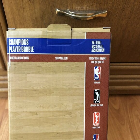 2021 BUCKS GIANNIS ANTETOKOUNMPO NBA CHAMPS TROPHY BOBBLEHEAD FOCO NIB - In Hand - Picture 7 of 10